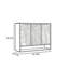 Armoire de rangement pour chaussures en noyer