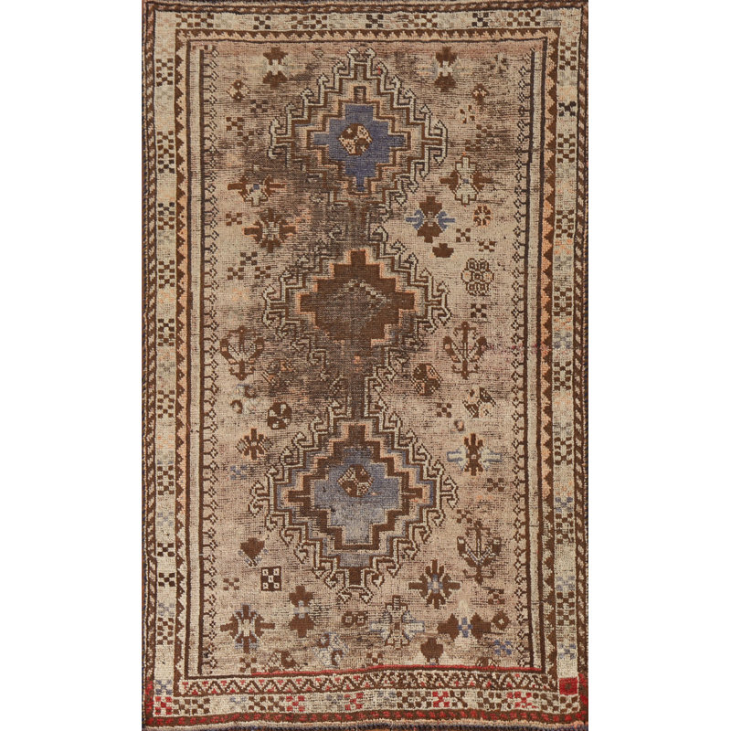 Tapis traditionnel pré-1900 3x6