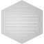 Vertical Peaked Surface Mount Signature Urethane Functional Gable Vent 6/12 Pitch, Primed Tan-101891452