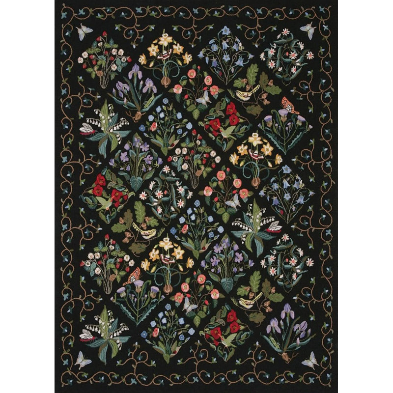 Tapis Shatondra, Rectangle 4 pi 11 po x 7 pi 7 po