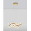 1 - Light Gold LED Geometric Pendant