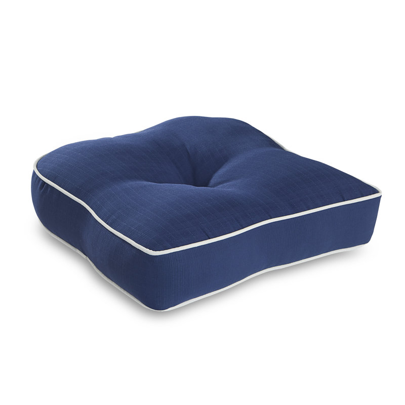 Coussin de siège pour l'extérieur Adelphine, Bleu marine