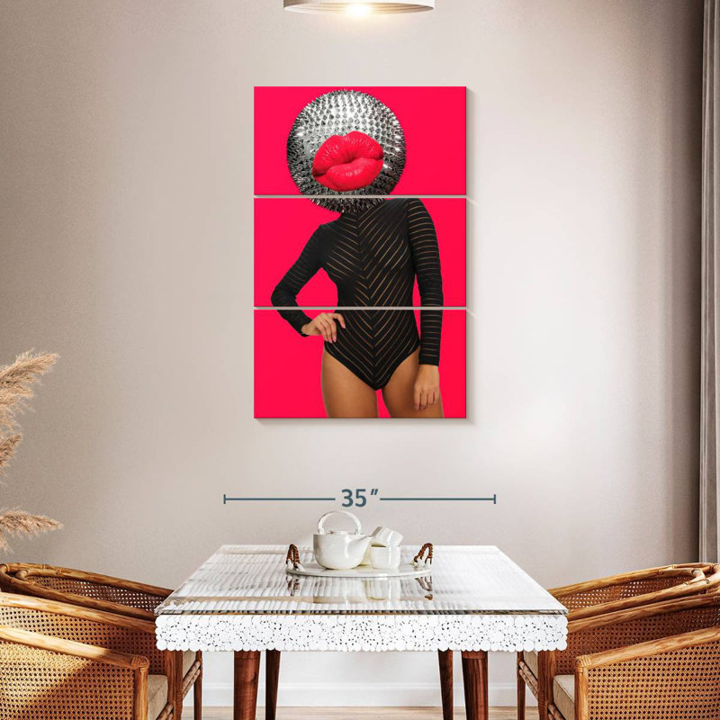 Shuttleworth Disco Queen, 45" H x 28" W