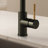  Dual Function Pull-Down Kitchen Faucet , Single Handle Sink Faucet-118158810