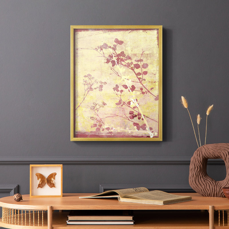 Reproduction encadrée en V sans cadre - bois massif, H 10 po x l 8 po