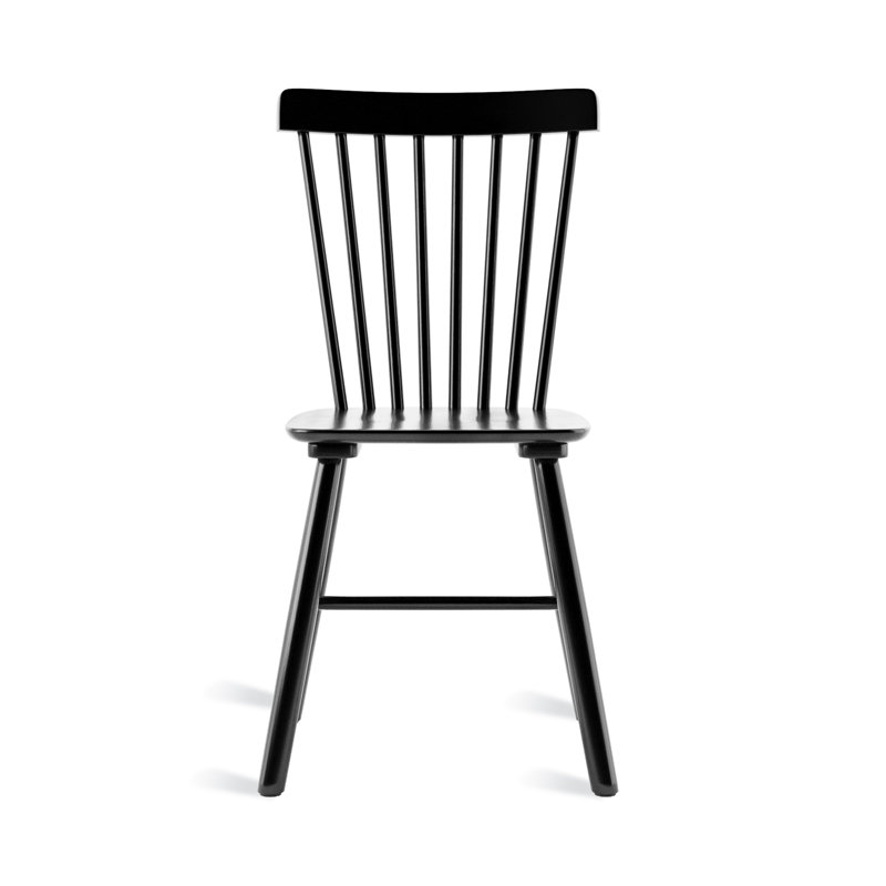 Ensemble de 6 chaises d'appoint Chesley, Noir