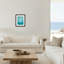 Coastal Retreat Underwater Clouds XI by  - Floater Frame Print on Canvas-128918508-128918510-128918513