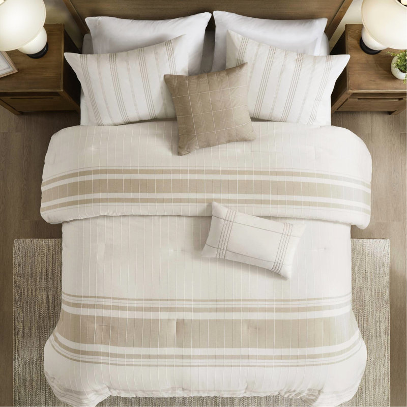 6 pièces, très grand, coton, édredon surdimensionné, preuve, très grand look moderne, coton, rembourrage, coins fendus