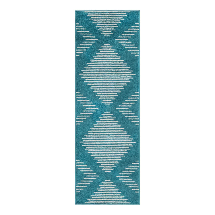 Chenille Geometric Indoor Rug