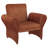 Liana Upholstered Roll Arm Accent Armchair