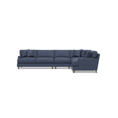 Bernhardt Mila 4-Piece Fabric Sectional