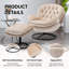Fauteuil d'appoint avec repose-pieds Anouk-99861129