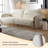 102.36"White Solid wood chenille Sofa-1268065284