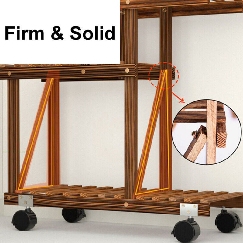 Morice Wood Plant Stand
