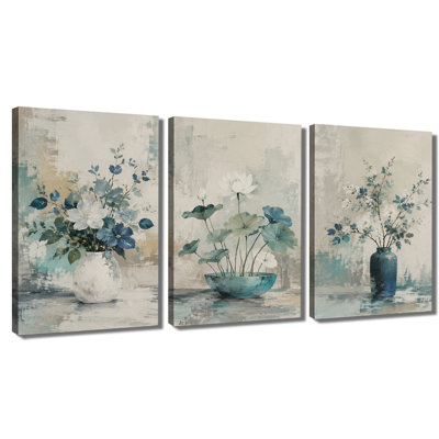 Reproduction d'art sur toile 3 panneaux
