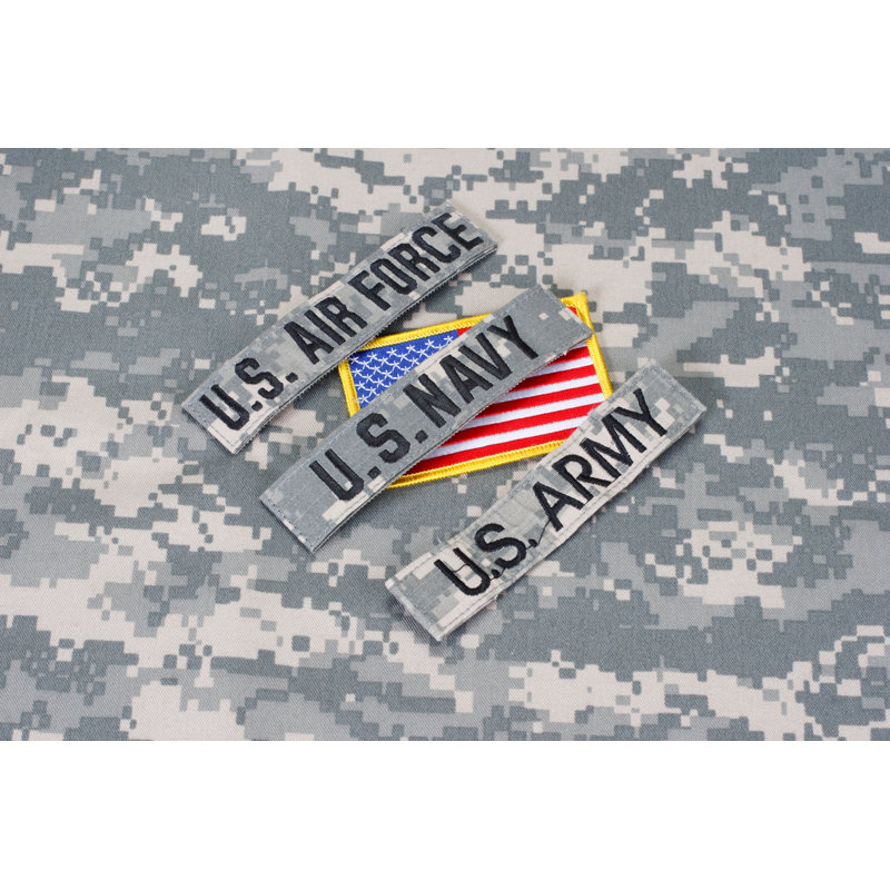US Military Branch - Wrapped Canvas Print, 30cm H x 46cm W