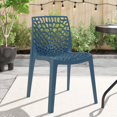 Stackable Outdoor Patio Dining Side Chair