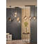Ketron 1 - Light Black Geometric Pendant
