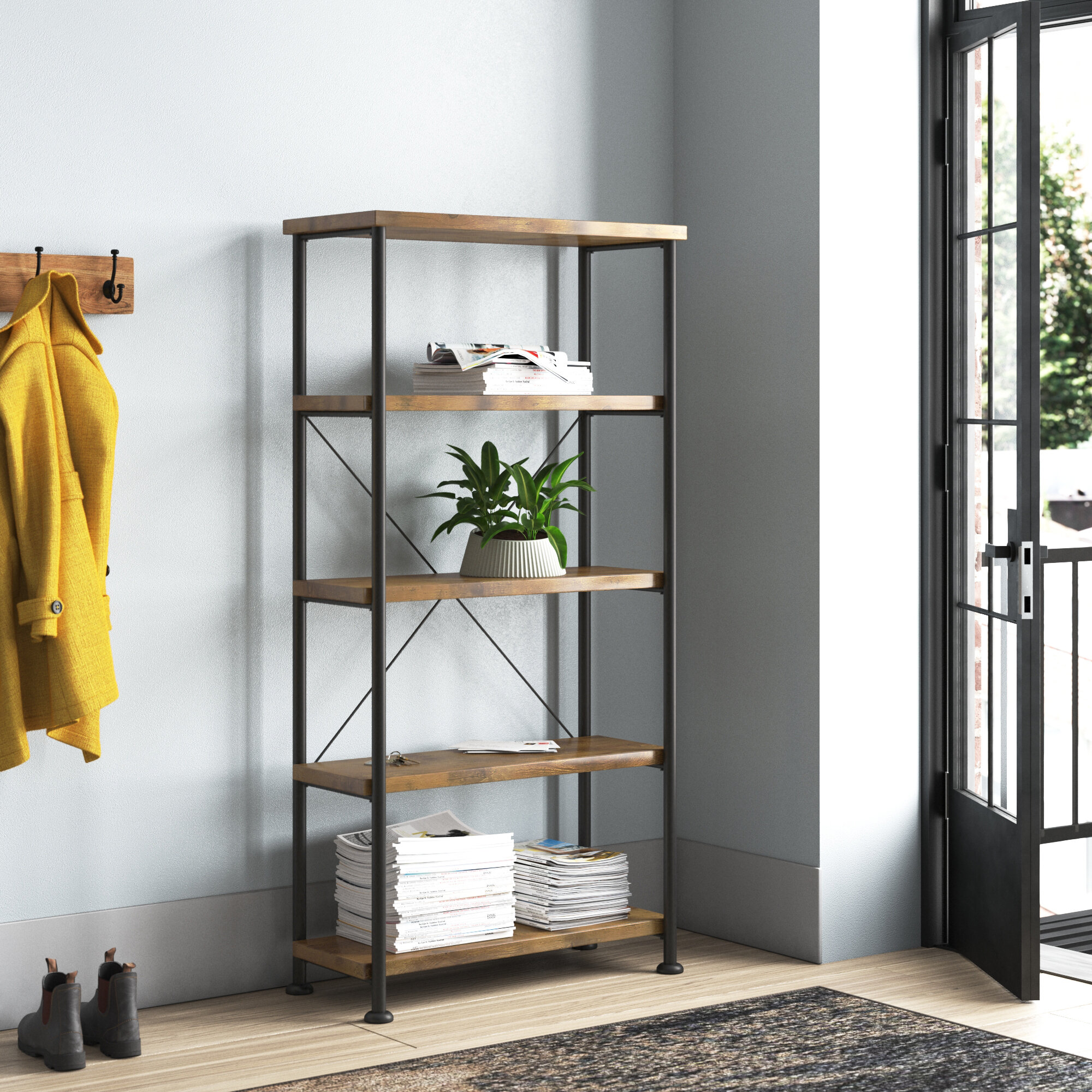 Trent Austin Design® Fallon Etagere Bookcase & Reviews | Wayfair