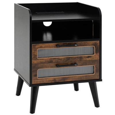 45cm W Particle Board Bedside Table