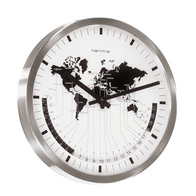 Airport Metal Analog Wall Clock