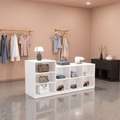 Large-capacity clothing store display table