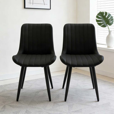 Ensemble de chaise de salle à manger moderne et minimaliste