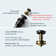 Single-Hole Single-handle Bathroom Faucet with Drain Assembly