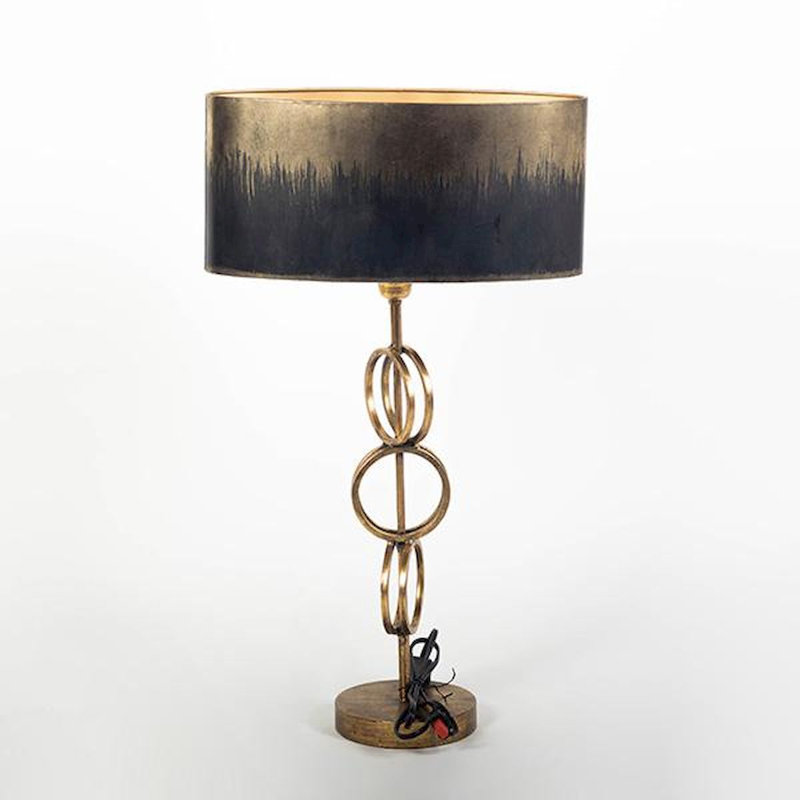 Lampe de table en bronze 29 "Earnease