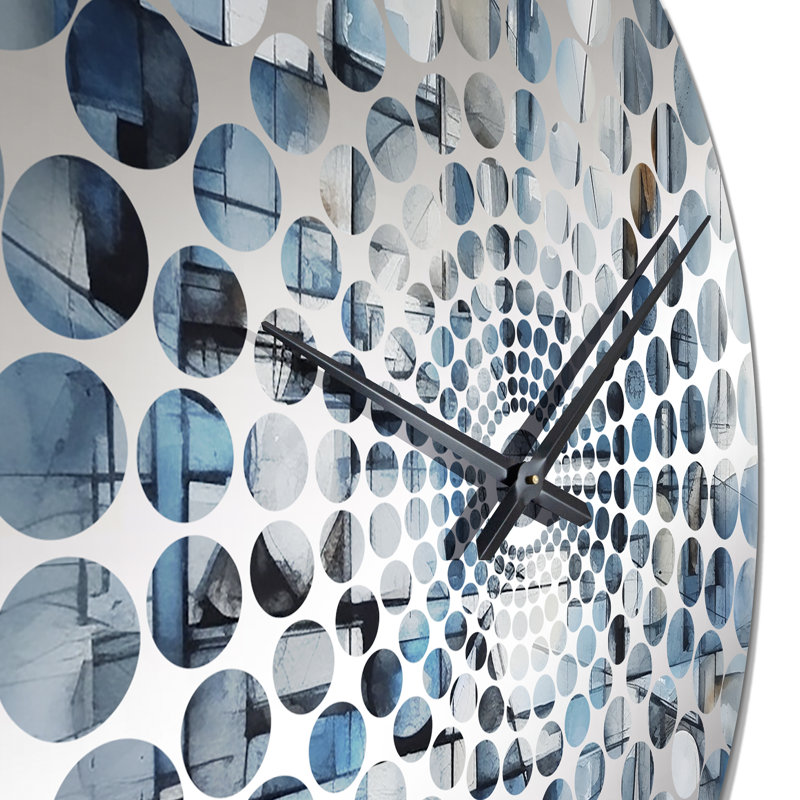 Warfold - Horloge murale géométrique abstraite, Petit