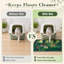 Tapis de lit pour chat 12 po x 10 po Whimsical Cloud & Moss Forest, imperméable, facile à nettoyer