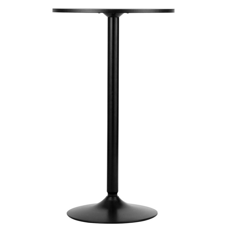Round Metal Base Dining Table