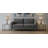 Mulinello 30 in. Aged Silver with Black Table Lamp