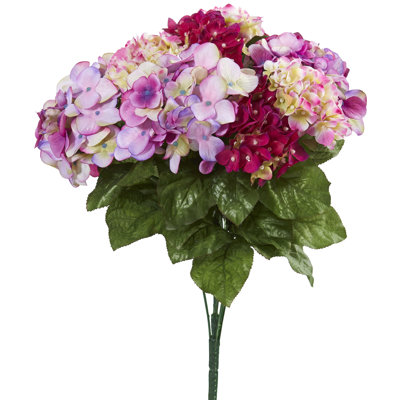 Arrangement floral d'hortensia