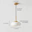 Suspension moderne en verre blanc-2147167578