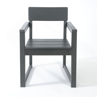 HDPE Outdoor & Garden Armchairs With  Backres Modernist Designt Chairs