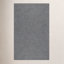 Edie Gray White Hand-Braided Outdoor Shag Rug