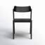 Chaise d'appoint empilable en bois massif-1284190172