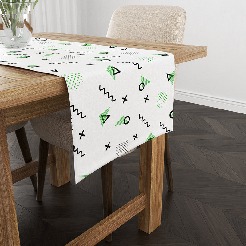 Chemin de table d'Ollert, Vert