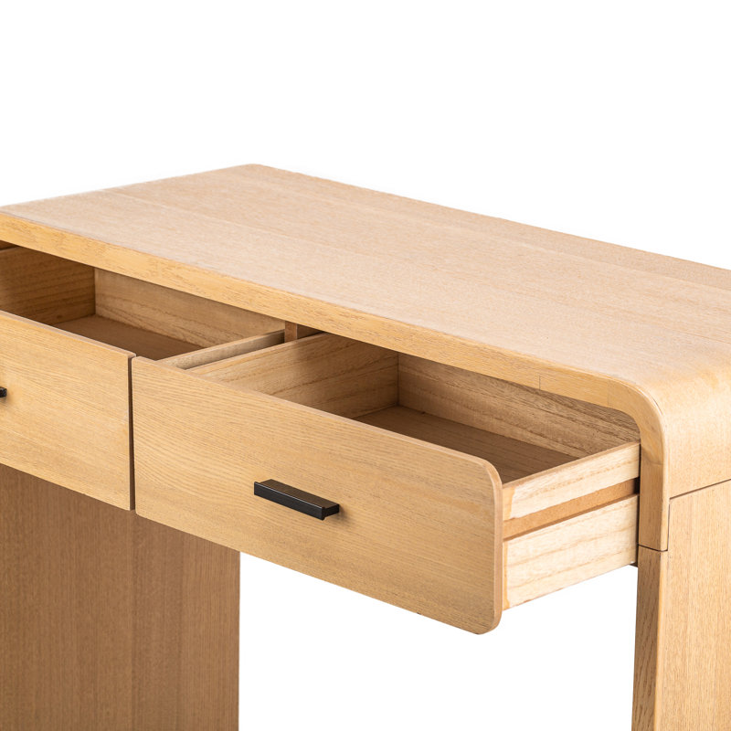 Gunnell 2-Drawer Wood Console