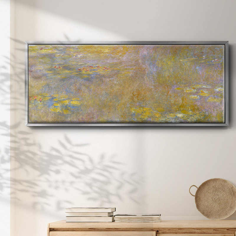 Water  Lilly II- Framed Canvas
