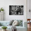 Curious Monkey Encounter Contemporary Monkey Wall Art Print by Rooswandy Juniawan - Print-1046411378