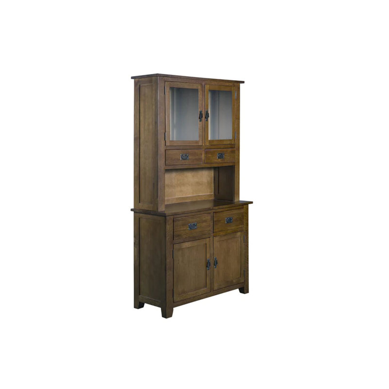 Sideboard with Bar Hutch, Walnut