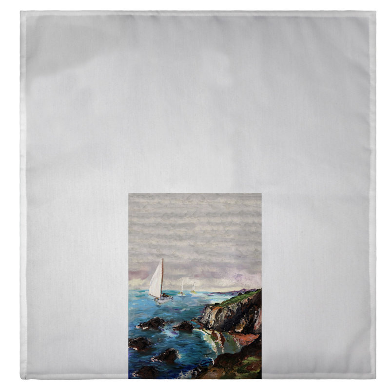 Linge à vaisselle Voile les falaises