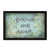 Black Floater Framed selected