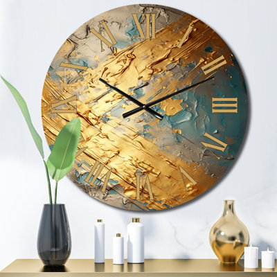 Beckwourth - Modern Geometric Wall Clock