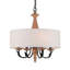 Lustre tambour 4 lumières Farmhouse