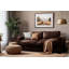 Ripleigh 3 Seater Genuine Aniline Vintage Leather Reclining Sofa Bed with Mattress-2031321594