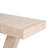 60"Long Distressed  2-Tier Wooden Console Table-1034596157
