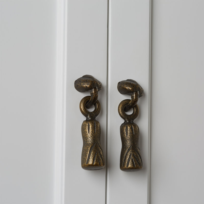 Lemaire 2 Door Wardrobe, Antique White